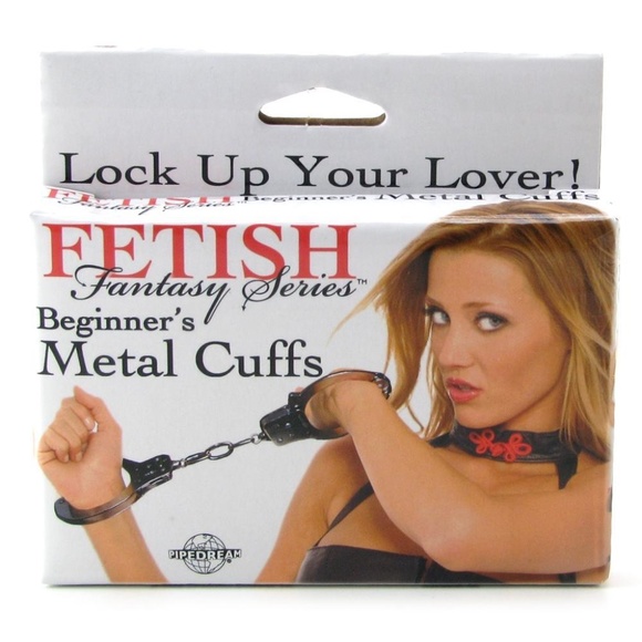 Fetish Fantasy Beginner's Metal Cuffs - Picture 2 of 6